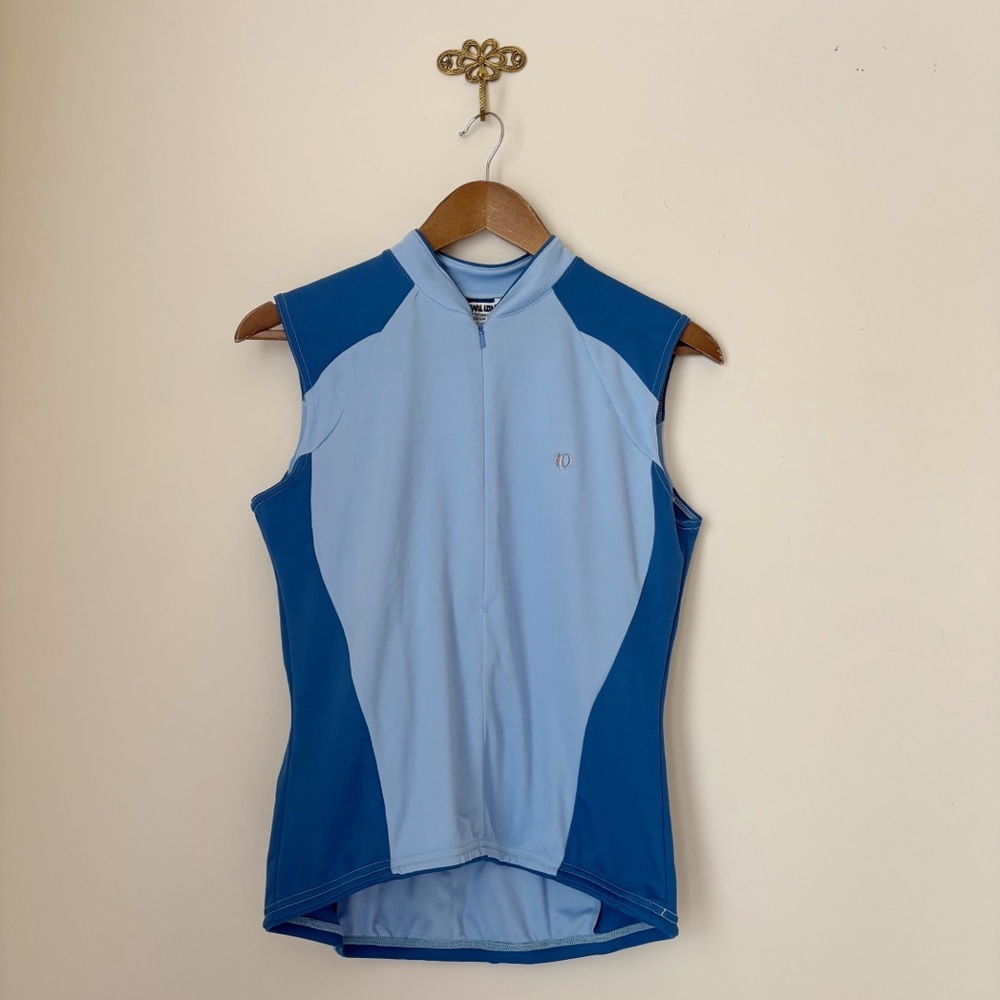 Pearl Izumi Blue Sleeveless Select Jersey Women's Medium NEW NWT Cycling